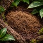 Curly Moss Naturalne korzonki mchu dekoracyjnego do terrarium 50 g