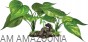 REPTO PLANT Philodendron, sztuczny stojący filodendron do terrarium 20 cm